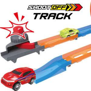 race track with loops